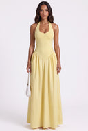 Halter Neck Maxi Dress