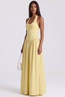 Halter Neck Maxi Dress